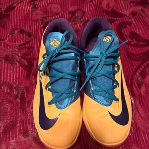 De hombre Yellow and Blue Athletic Shoes